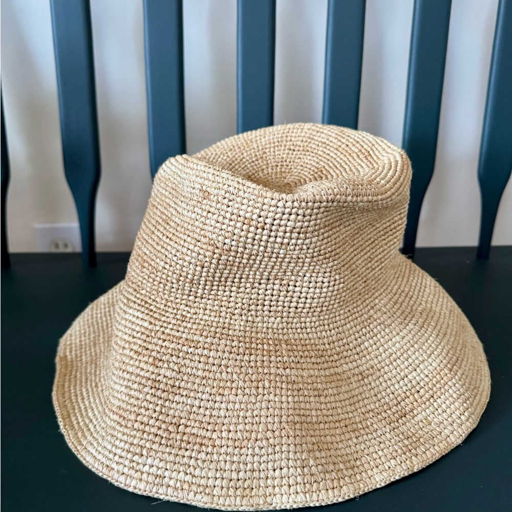 Jenni Kayne Crochet Raffia Sun Hat